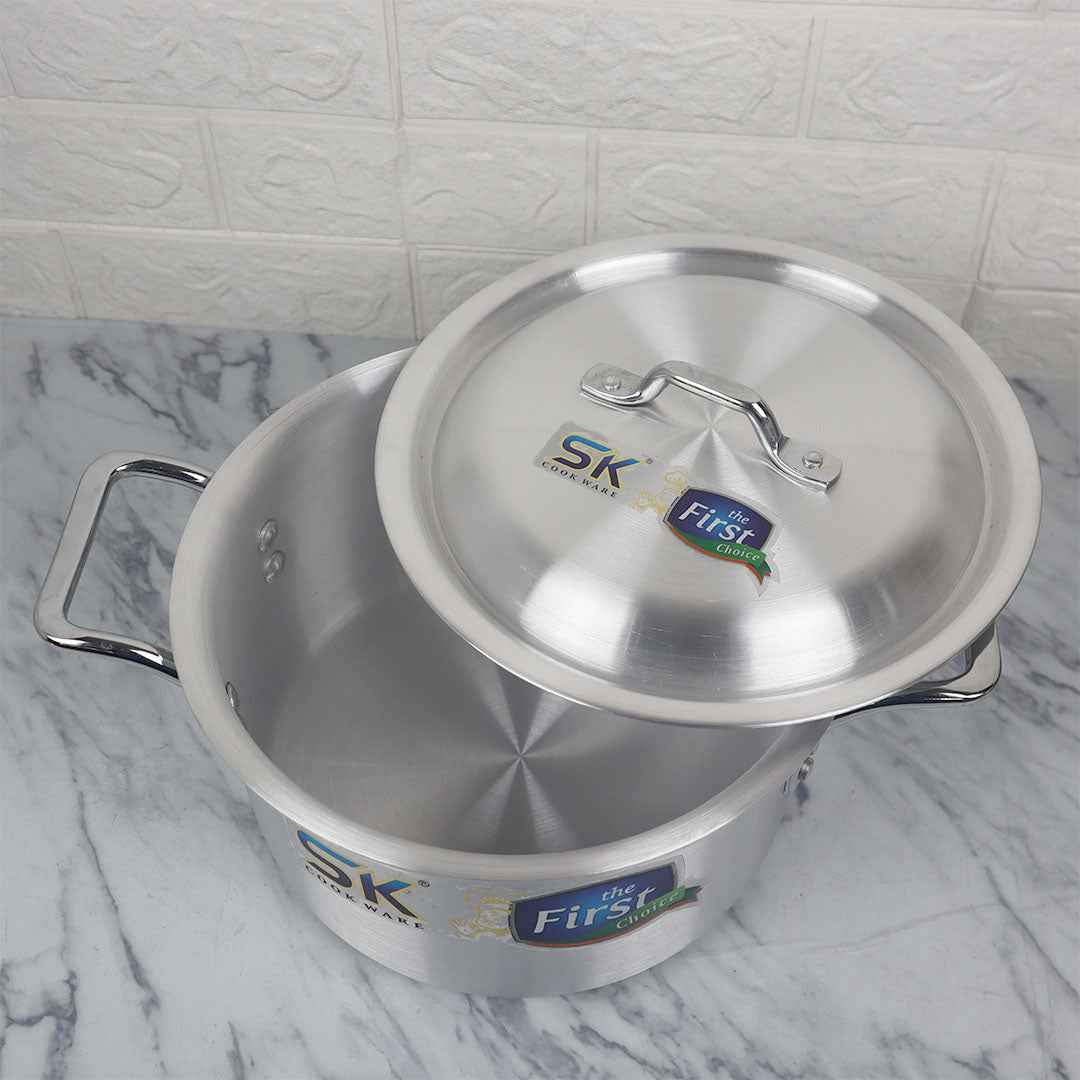 10 Pieces Aluminum Elegant Casserole Set - 21 to 30 cm - Image 5