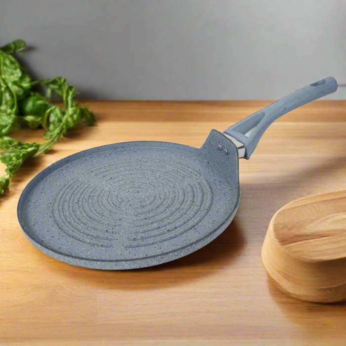 Signature Marble Coated Non-Stick Grill Pan | Round Shape