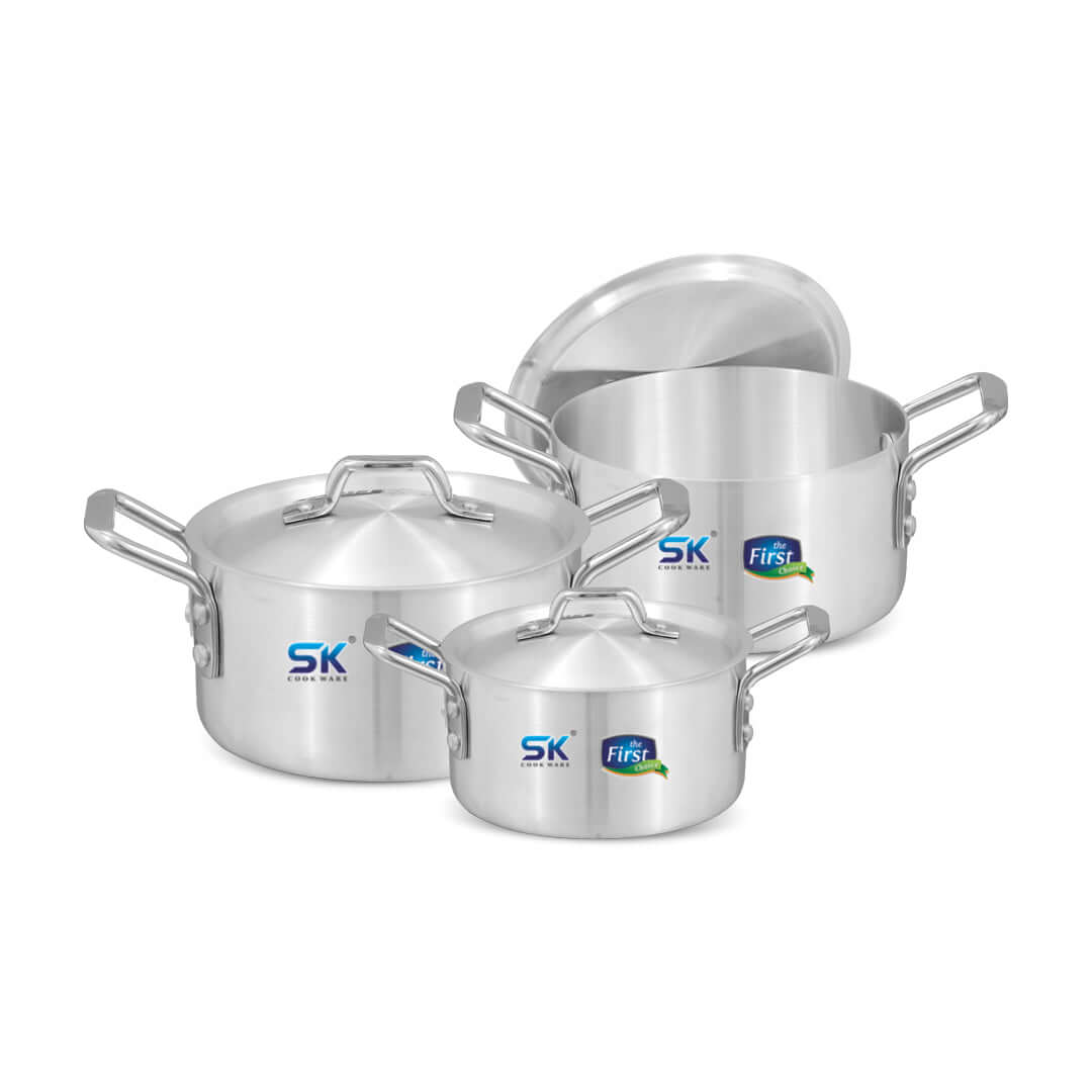 6 Pieces Aluminum Glory Stock Pot Set 5/7 - Image 3
