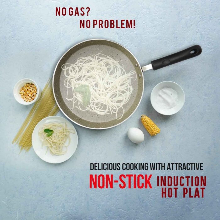 Marble Coated Non Stick Induction/Electric Base Hot Plate