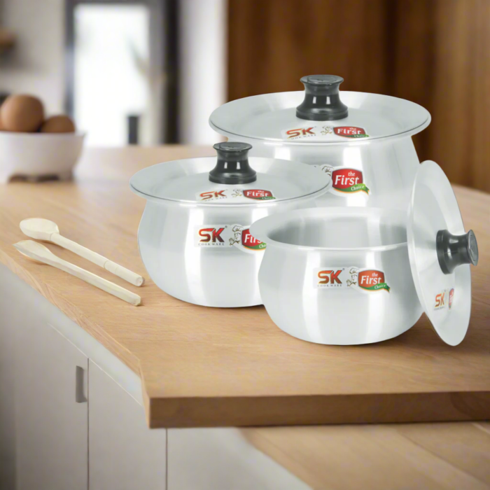 8 Pieces Aluminum Sipri /Casserole Heavy Summer Set 19-23