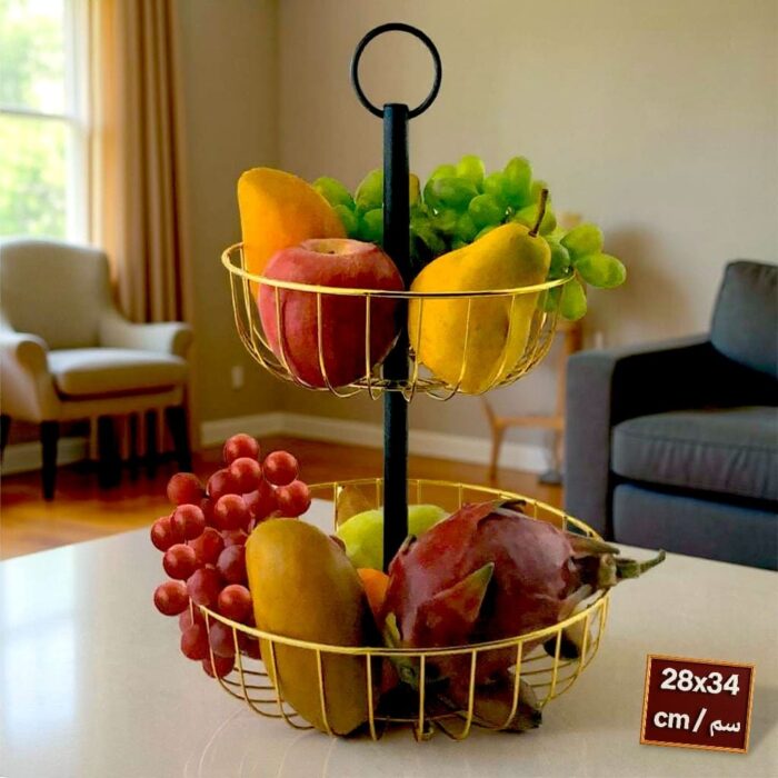 Removable Metal Storage Rack 2 Tier