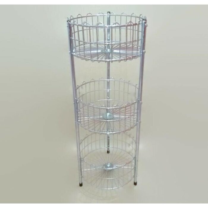 kitchen Vegetable Fruit Rack Stand , Rack 3 Tier