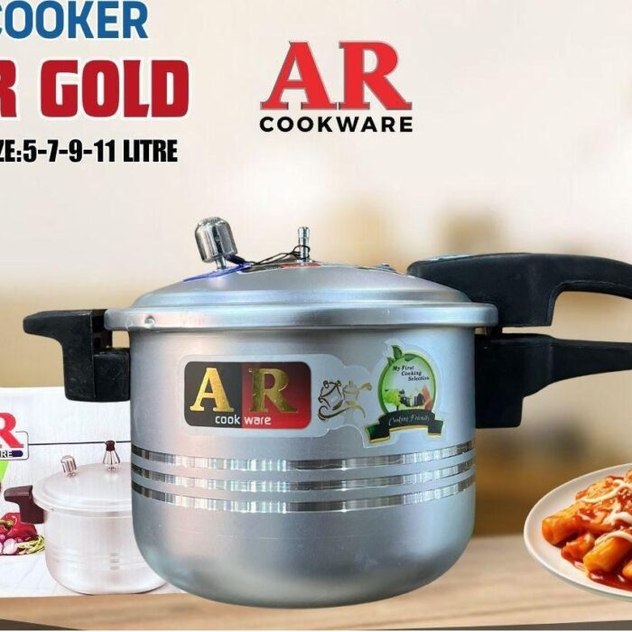 AR Gold Aluminum Pressure cooker