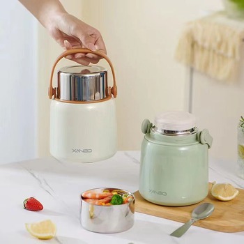 Stainless Steel Food Warmer Container Lunch Box - Imported