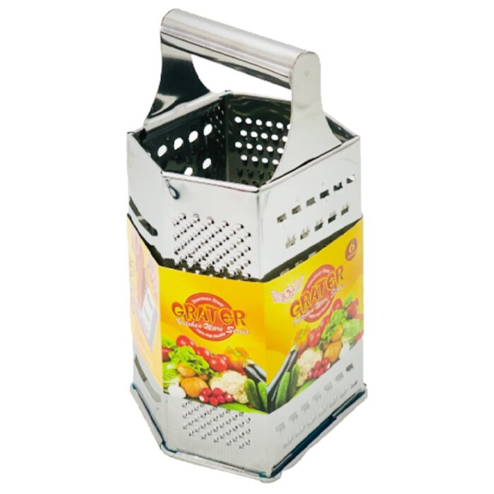 6 Sided Pure stainless steel grater - kadukash