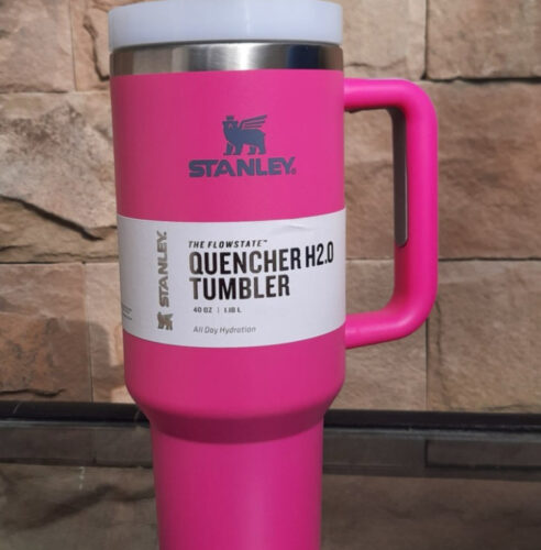 Stanley Quencher H2.0 FlowState™ 40oz Tumbler – Fuchsia Pink Stainless Steel Insulated Travel Mug | Cold & Hot Drink Tumbler photo review