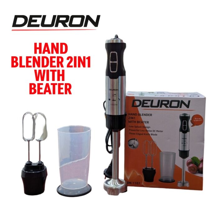 Deuron Hand Blender 2-in-1 with Beater